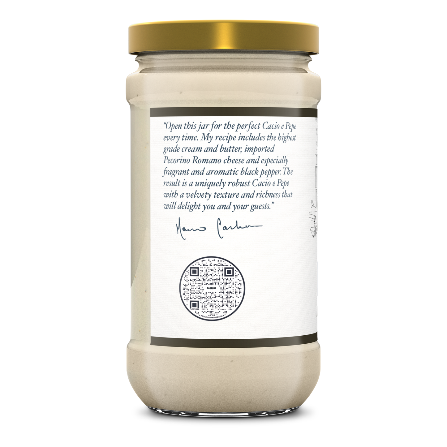 Cacio e Pepe Alfredo