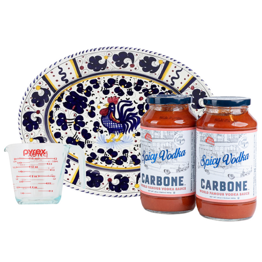 Carbone Spicy Vodka Kit | 6-Piece Gift Set