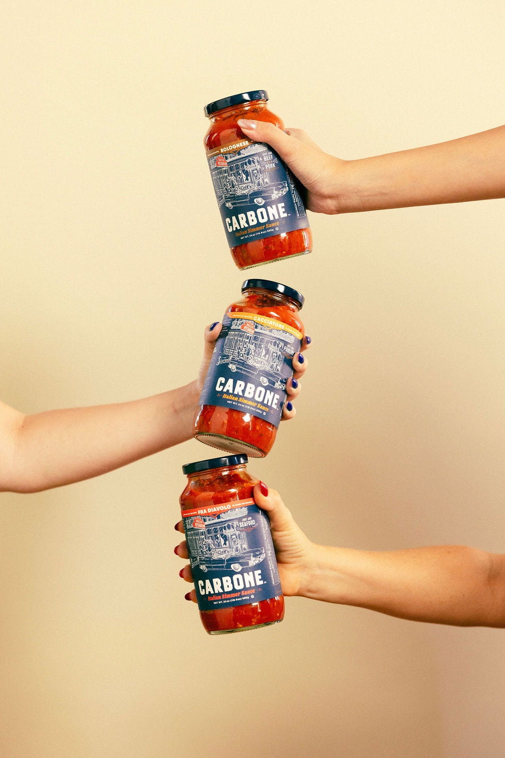 Carbone Simmer Sauce Gift Set | 8-Piece Gift Set