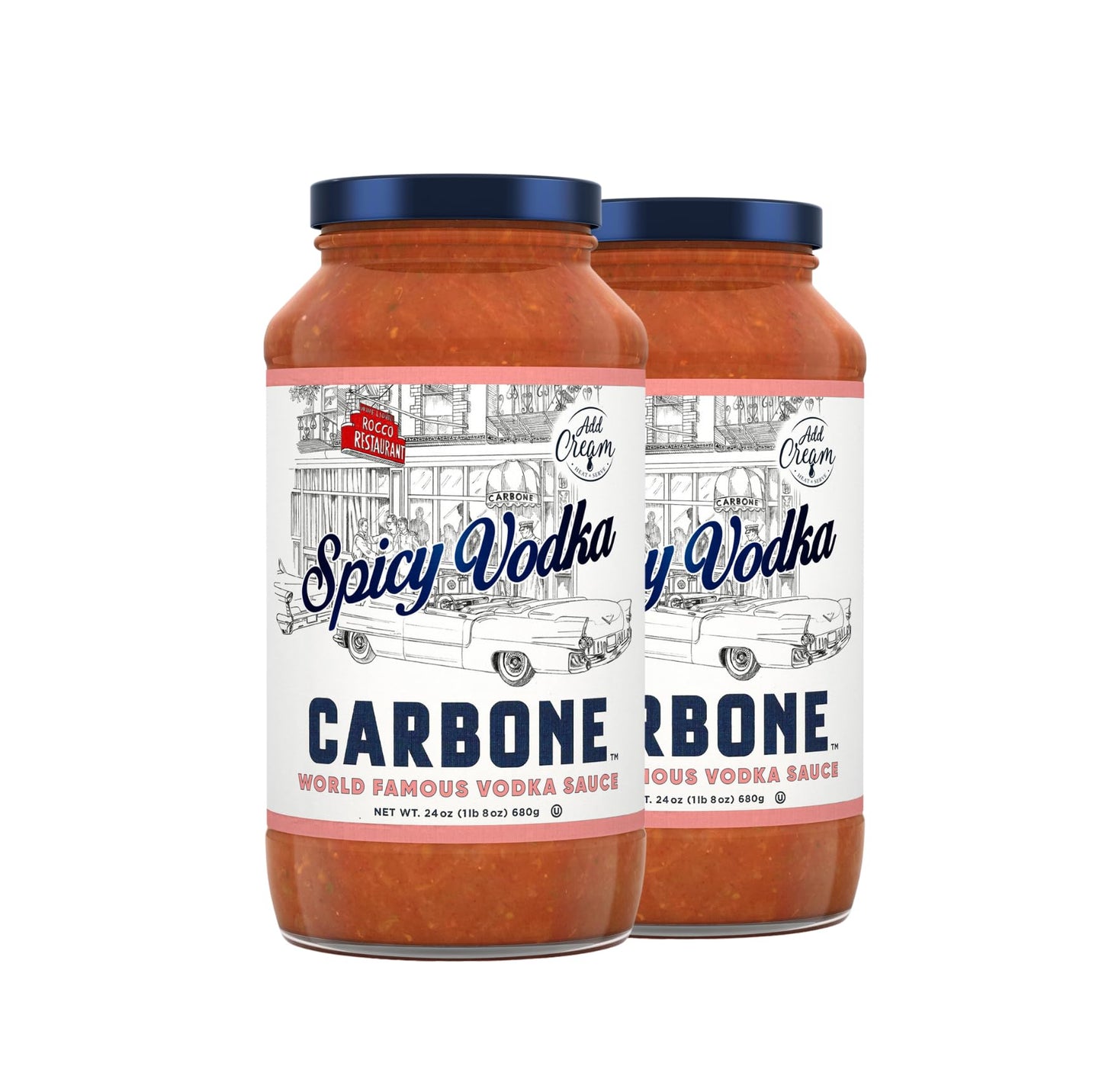 Carbone Spicy Vodka Kit | 6-Piece Gift Set