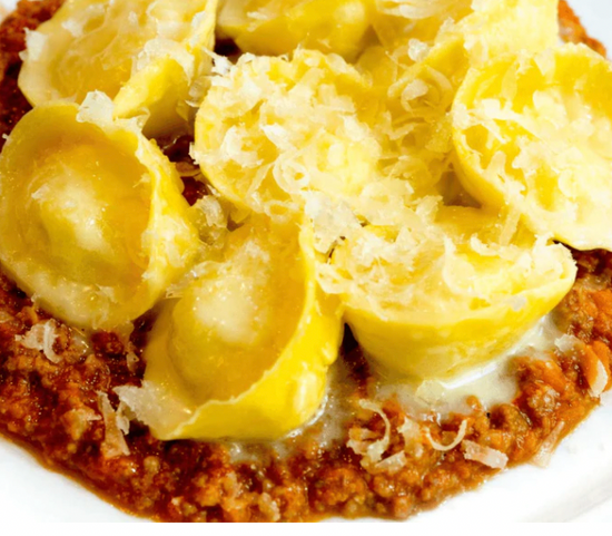 Tortellini and Carbone Fine Food sauces pair together for a restaurant quality dining experience in the comfort of your own home.