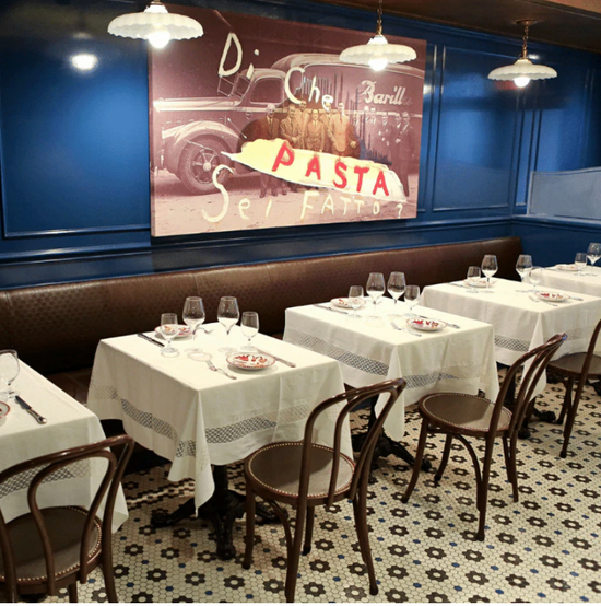 Inside Carbone New York. When you want a piece of Carbone at home, make sure to grab a jar of Carbone Fine Food at your local retailer