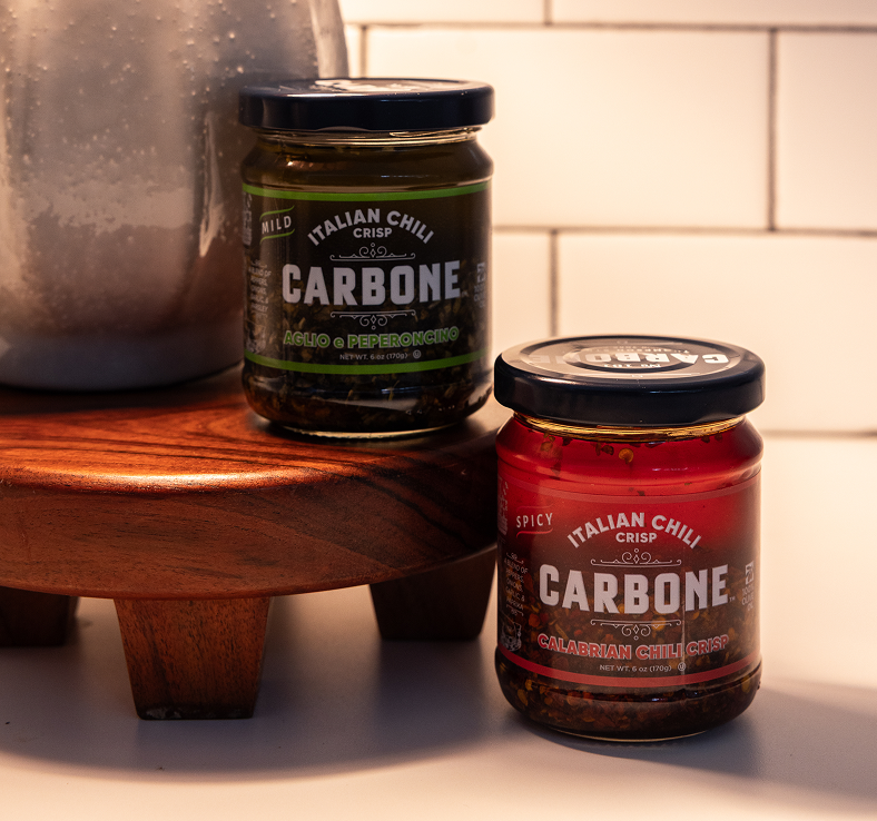 Carbone Chili Crisp Variety 2-Pack, Aglio & Calab